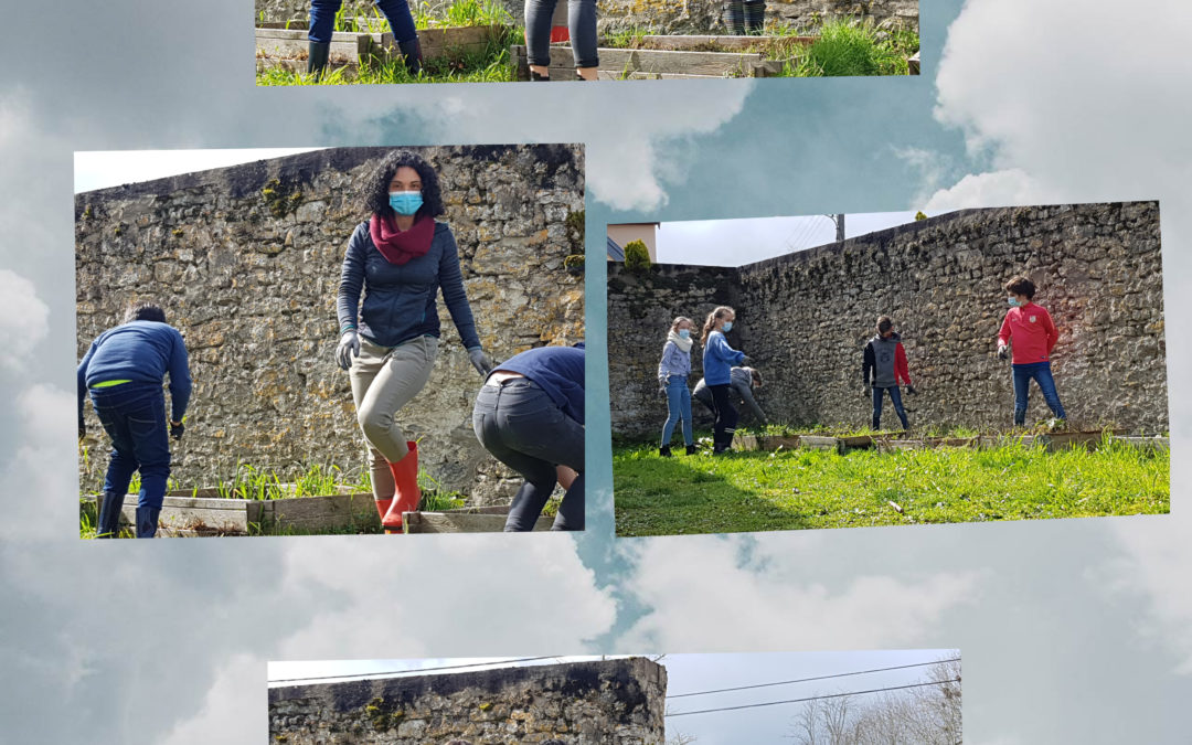 Le jardin de l’école