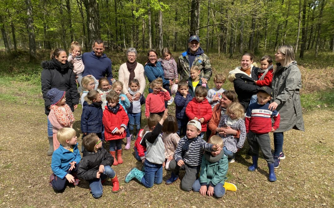 Une sortie en forêt pour les TPS/PS/MS/GS