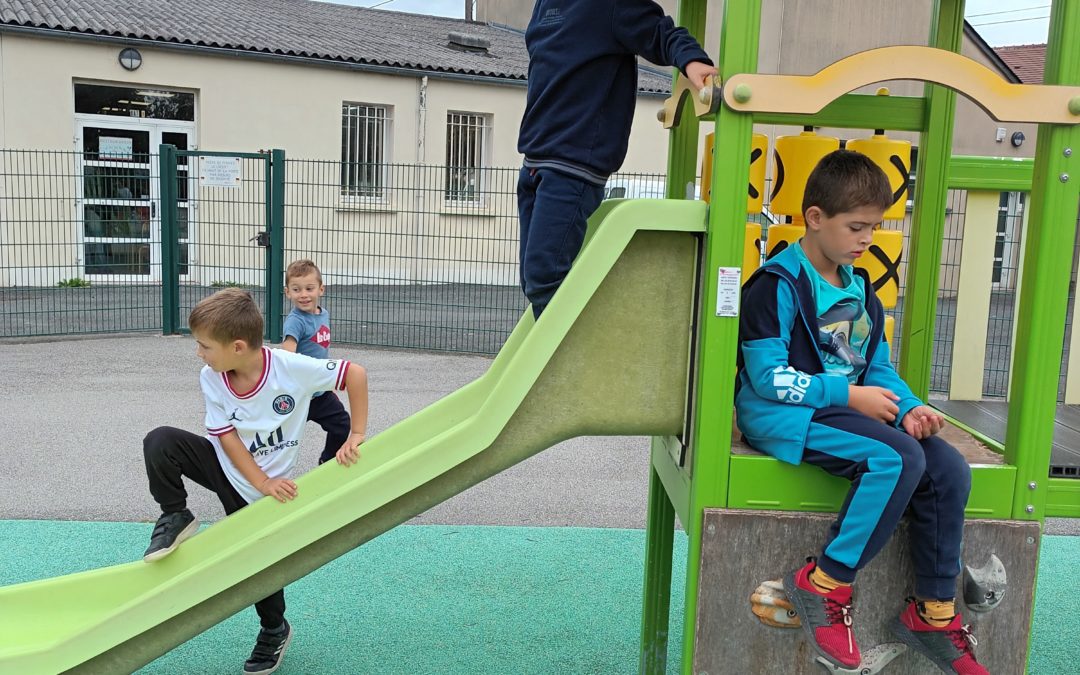 Les CP/CE1 en pause méridienne